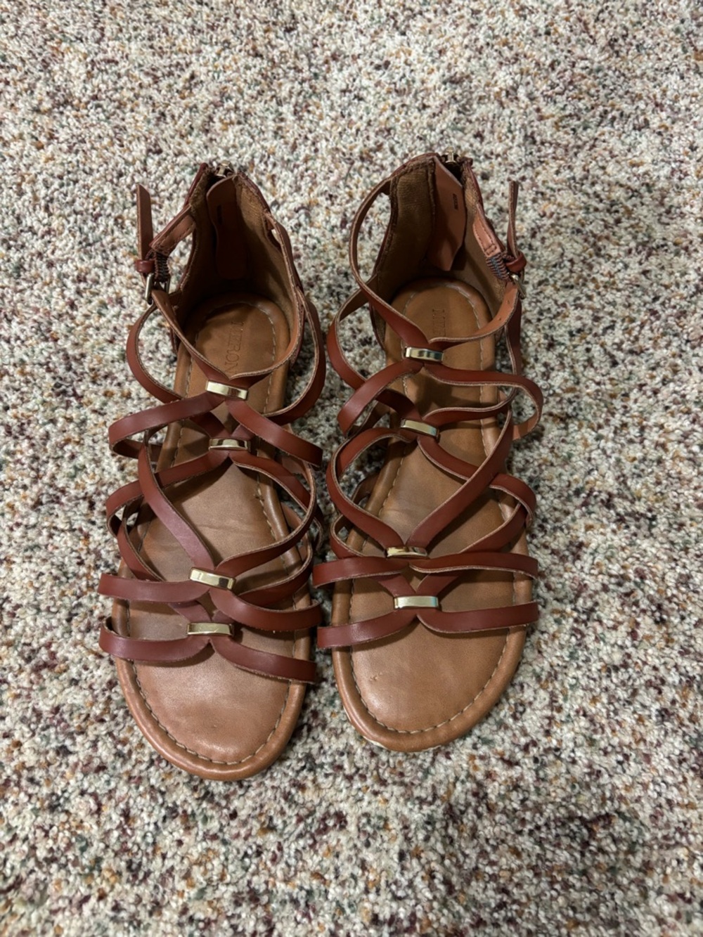 Women’s Brown Strappy Sandals